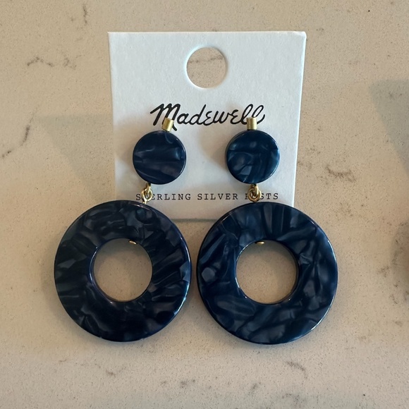Madewell Circle Statement Earrings - Picture 2 of 3